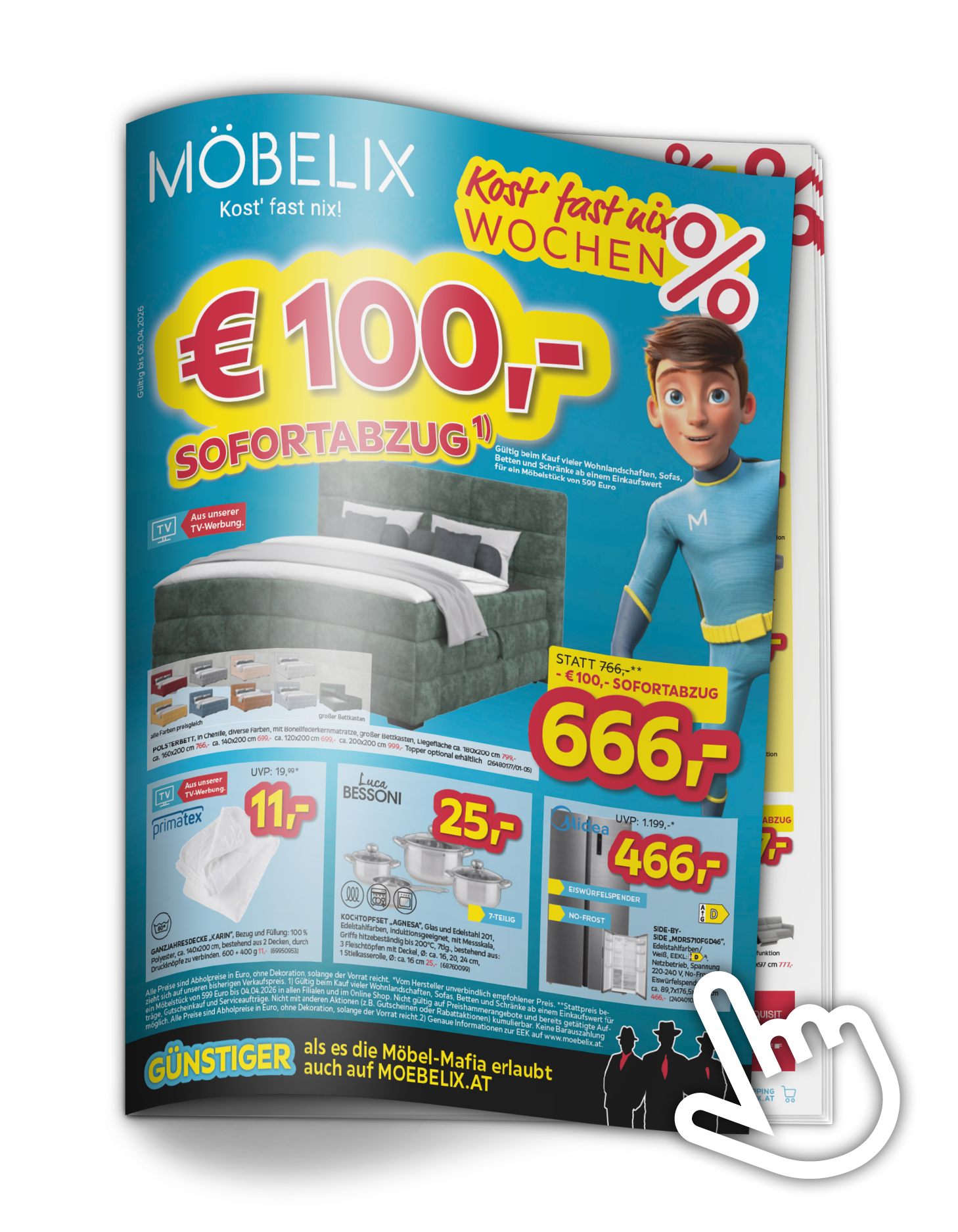 Kost fast nix wochen - 100 € Sofortabzug Prospekt