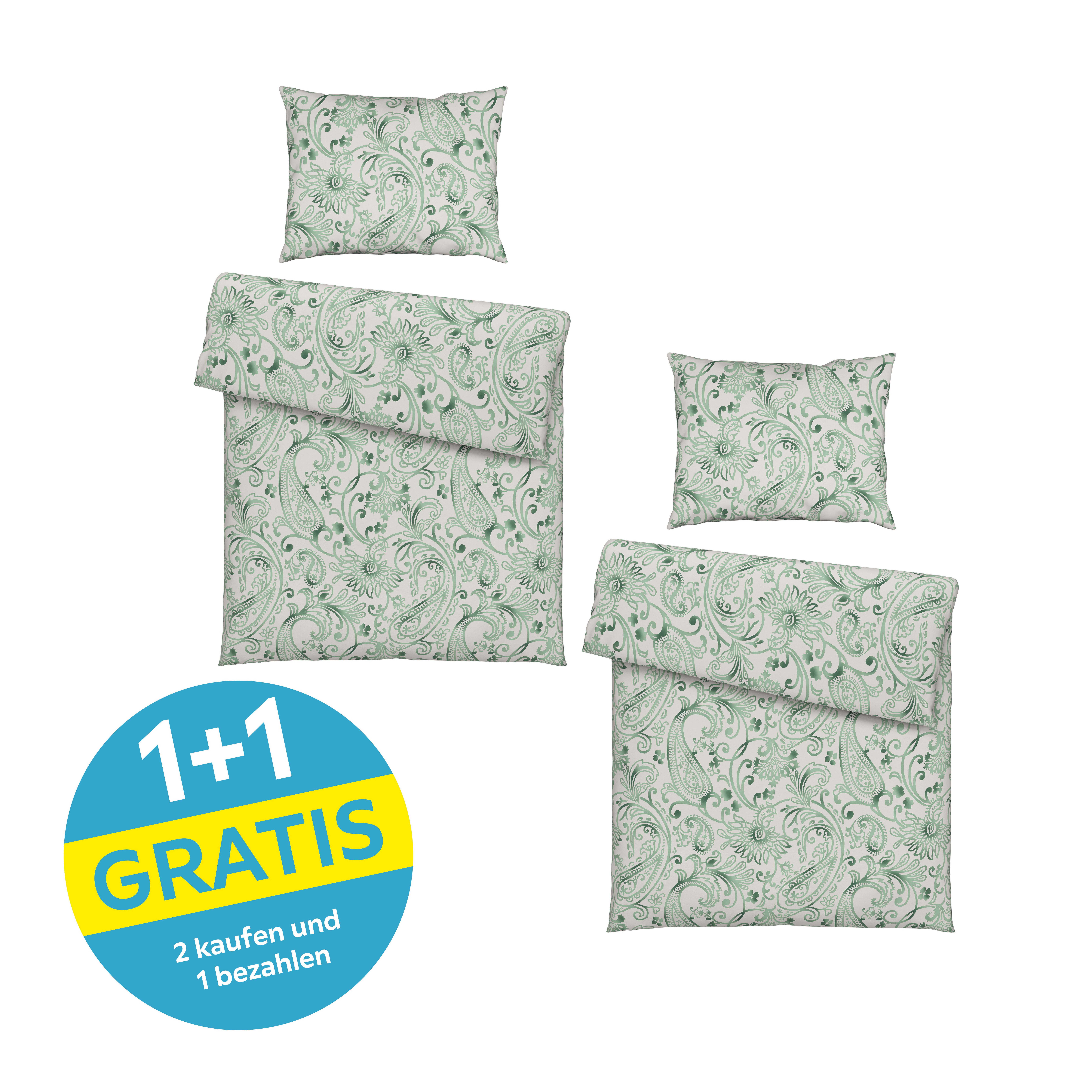 1+1 Gratis, 2 kaufen und 1 bezahlen