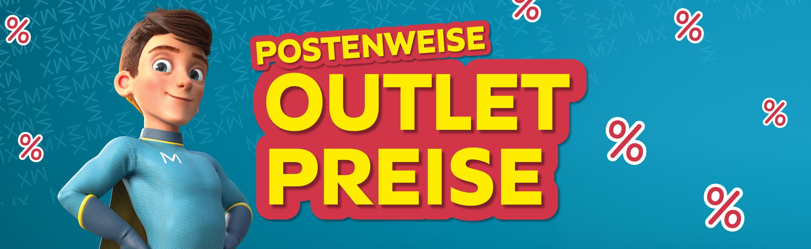 Postenweise Outlet Preise