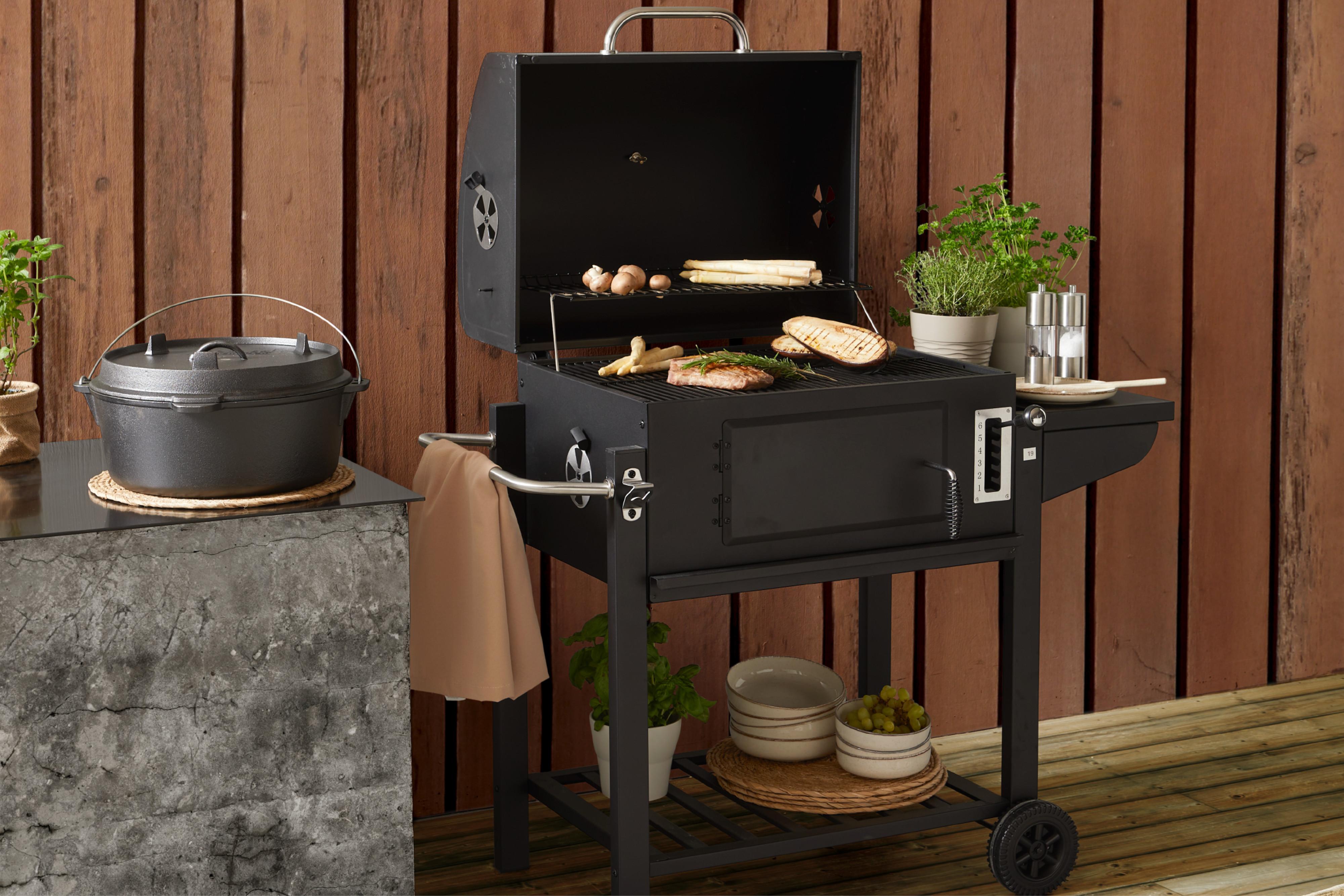 Griller mit Dutch Oven