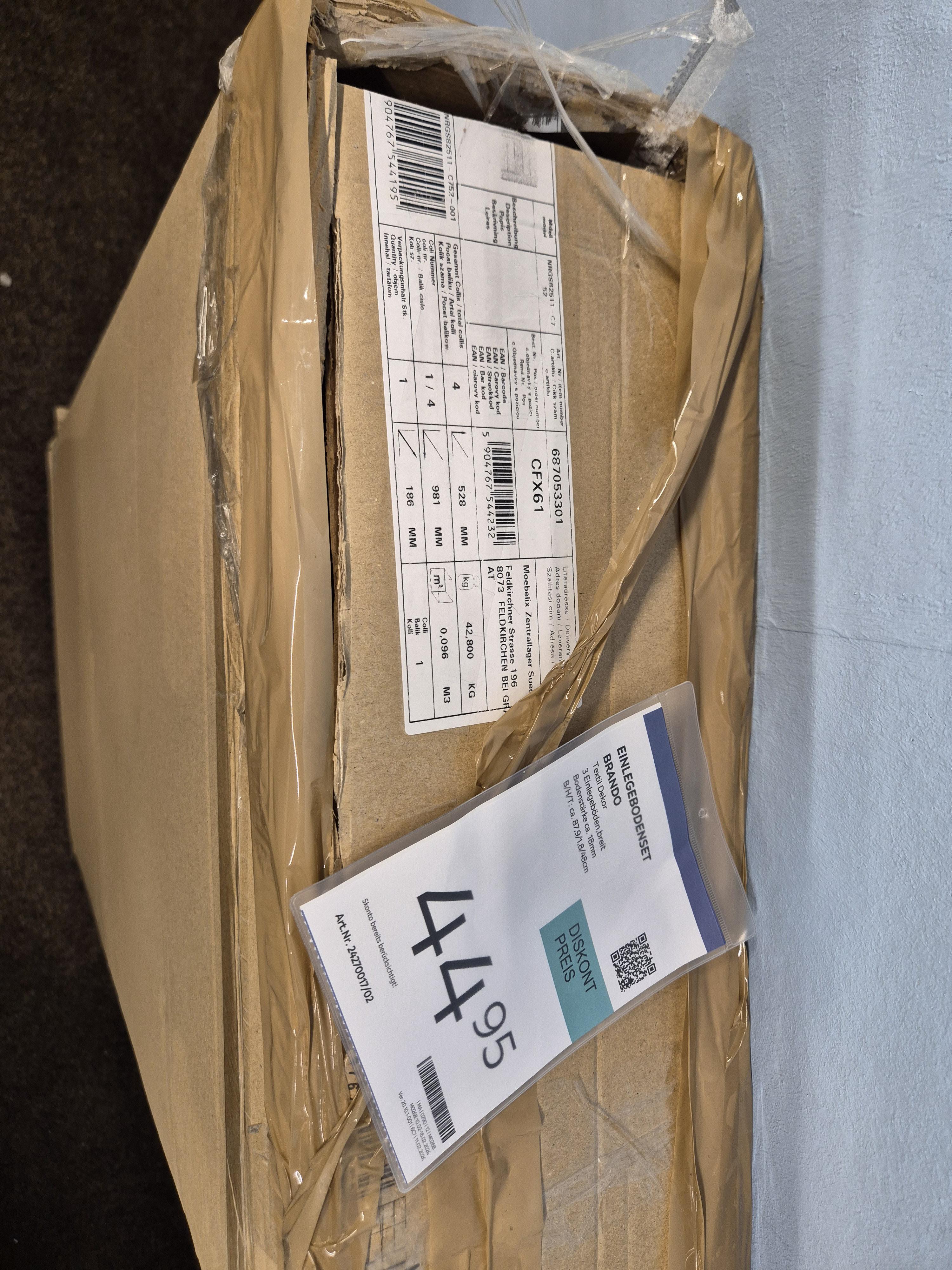 Einlegebodenset Brando 3 teilig