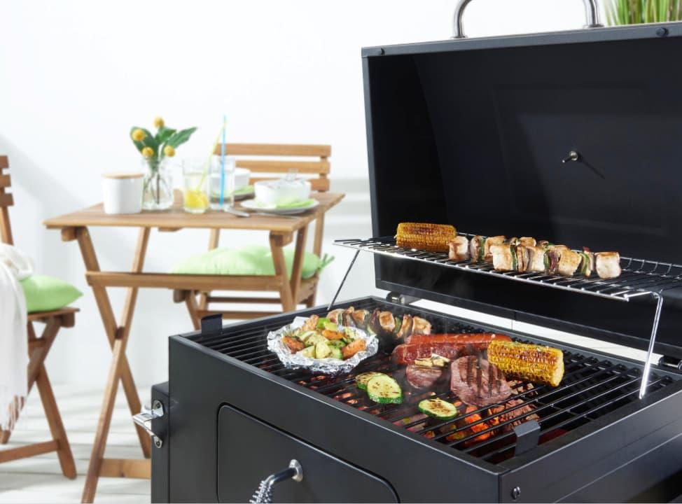 Grillgut auf Griller