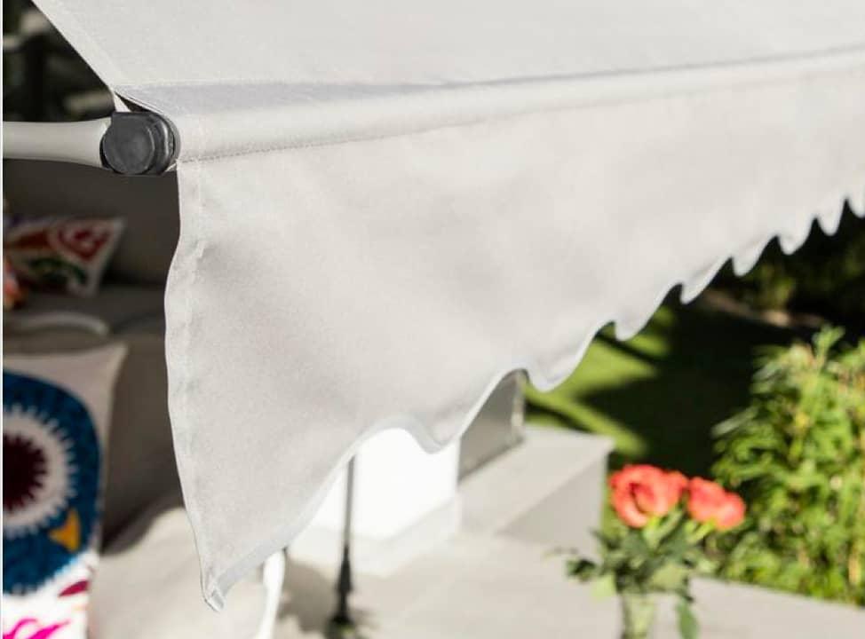 Nahaufnahme einer Markise