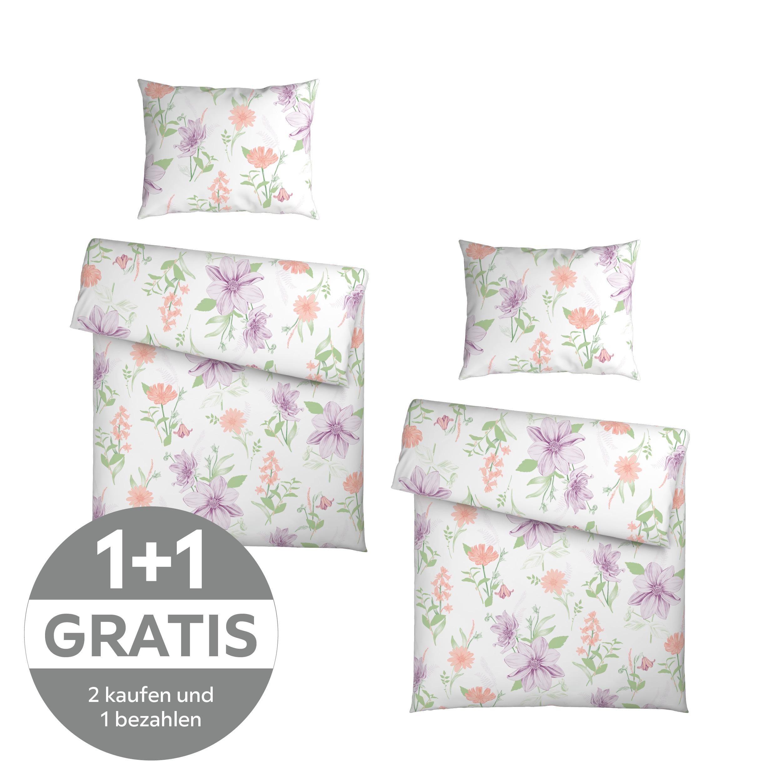 BETTWÄSCHE MAILA - Beere, MODERN, Textil - Luca Bessoni