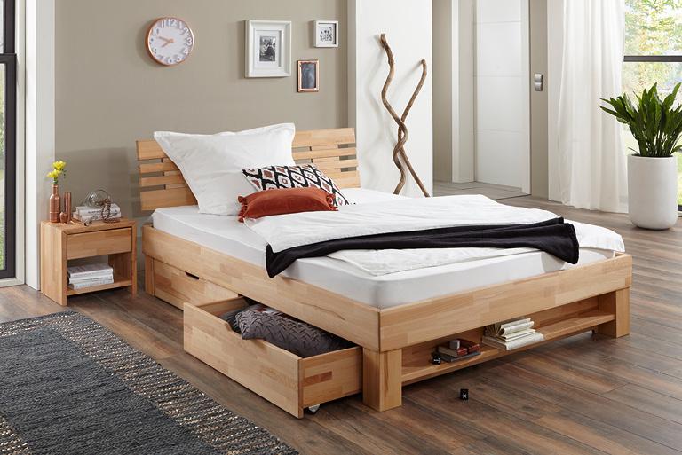 čelá a rámy postele