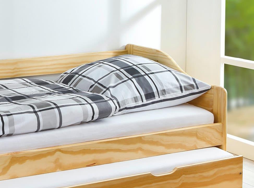 Ordentlich gemachtes Bett