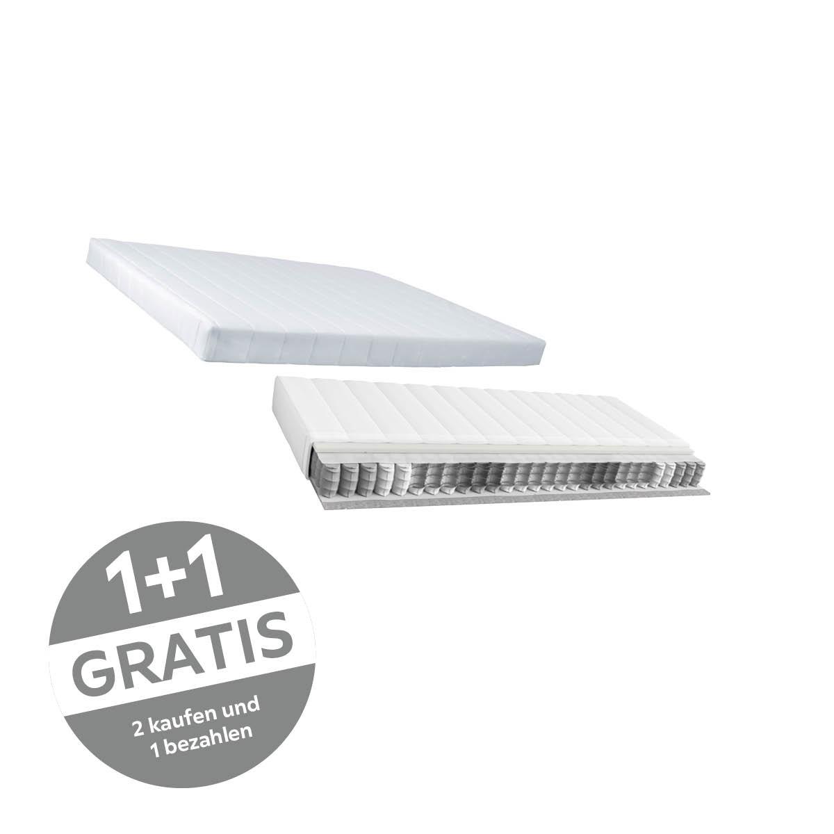 Taschenfederkernmatratze Simplo 90 H2 90x200 cm