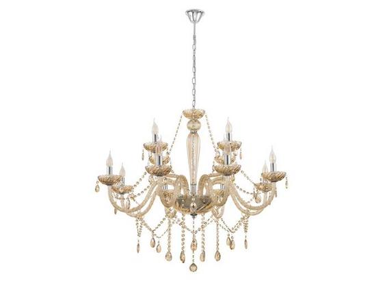 Kronleuchter Basilano - Chromfarben/Champagner, MODERN, Glas/Metall (100/150cm) Kronleuchter Basilano - Chromfarben/Champagner, MODERN, Glas/Metall (100/150cm)