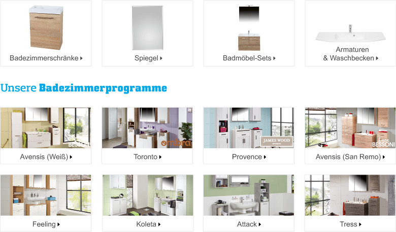 badezimmermobel weis antik, badezimmermöbel online kaufen | möbelix, Design ideen