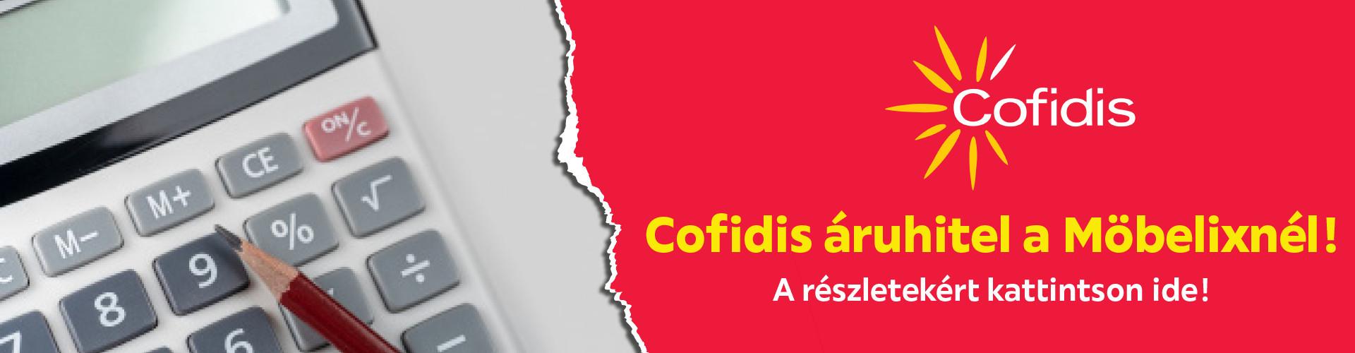 Cofidis áruhitel a Möbelixnél! A részletekért kattintson ide!