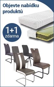 Objevte nabídku produktů 1+1 zdarma.