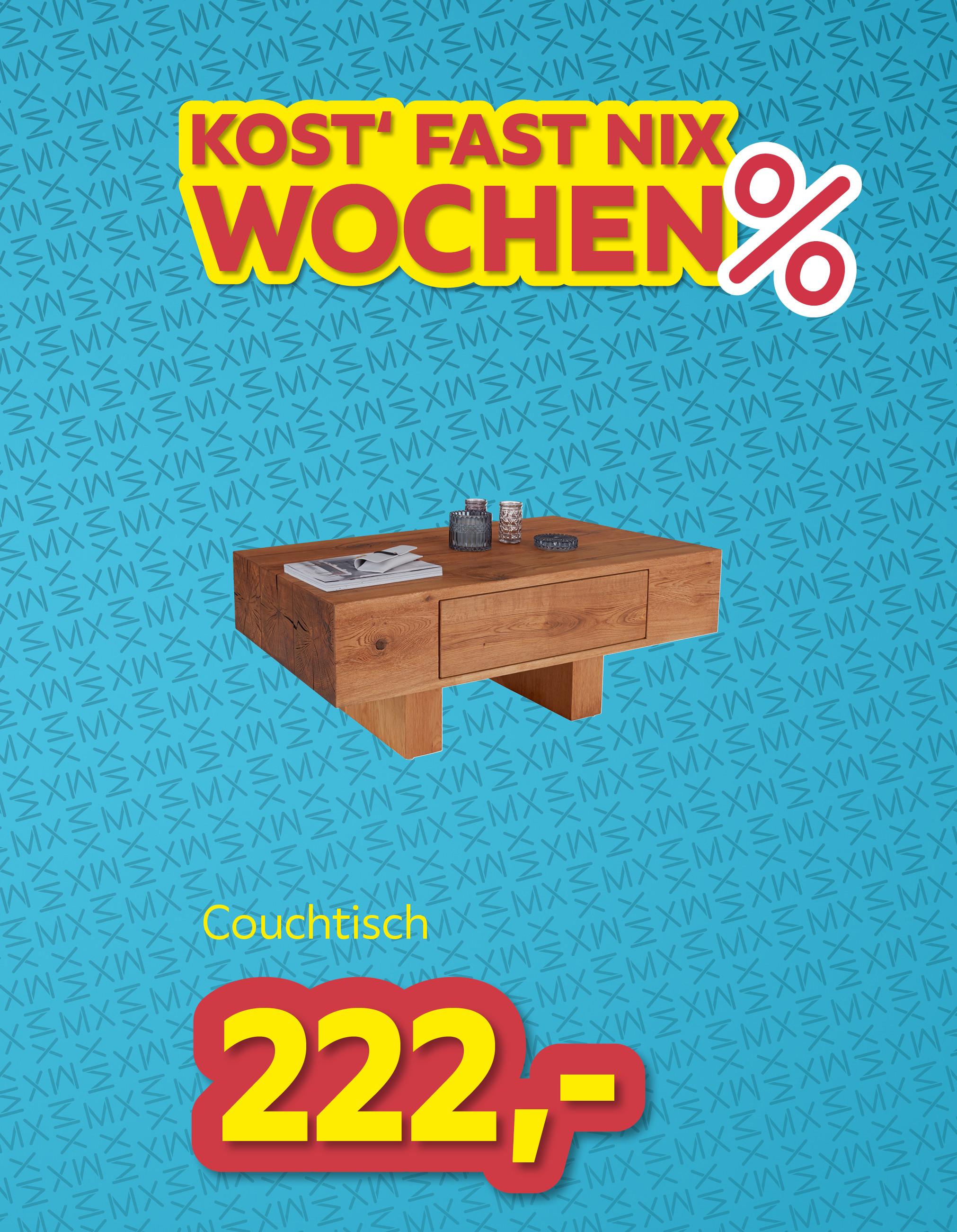 Kost fast nix Wochen Couchtisch um € 222,-