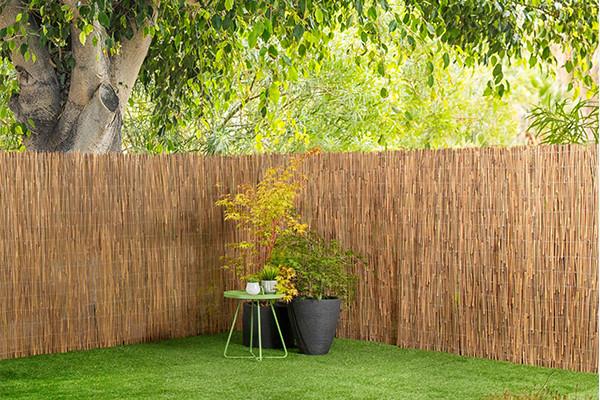 Schilf- & Bambus Sichtschutz