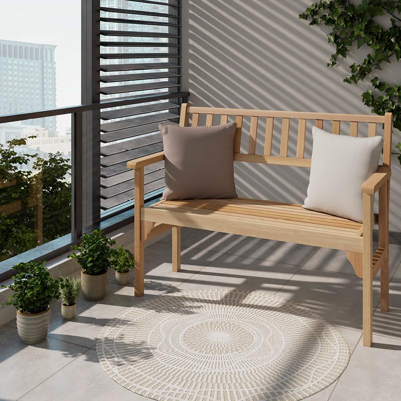 dřevěná zahradní lavice