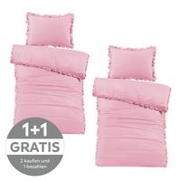 BETTWÄSCHE NICOLETTA - Altrosa, ROMANTIK / LANDHAUS, Textil - James Wood