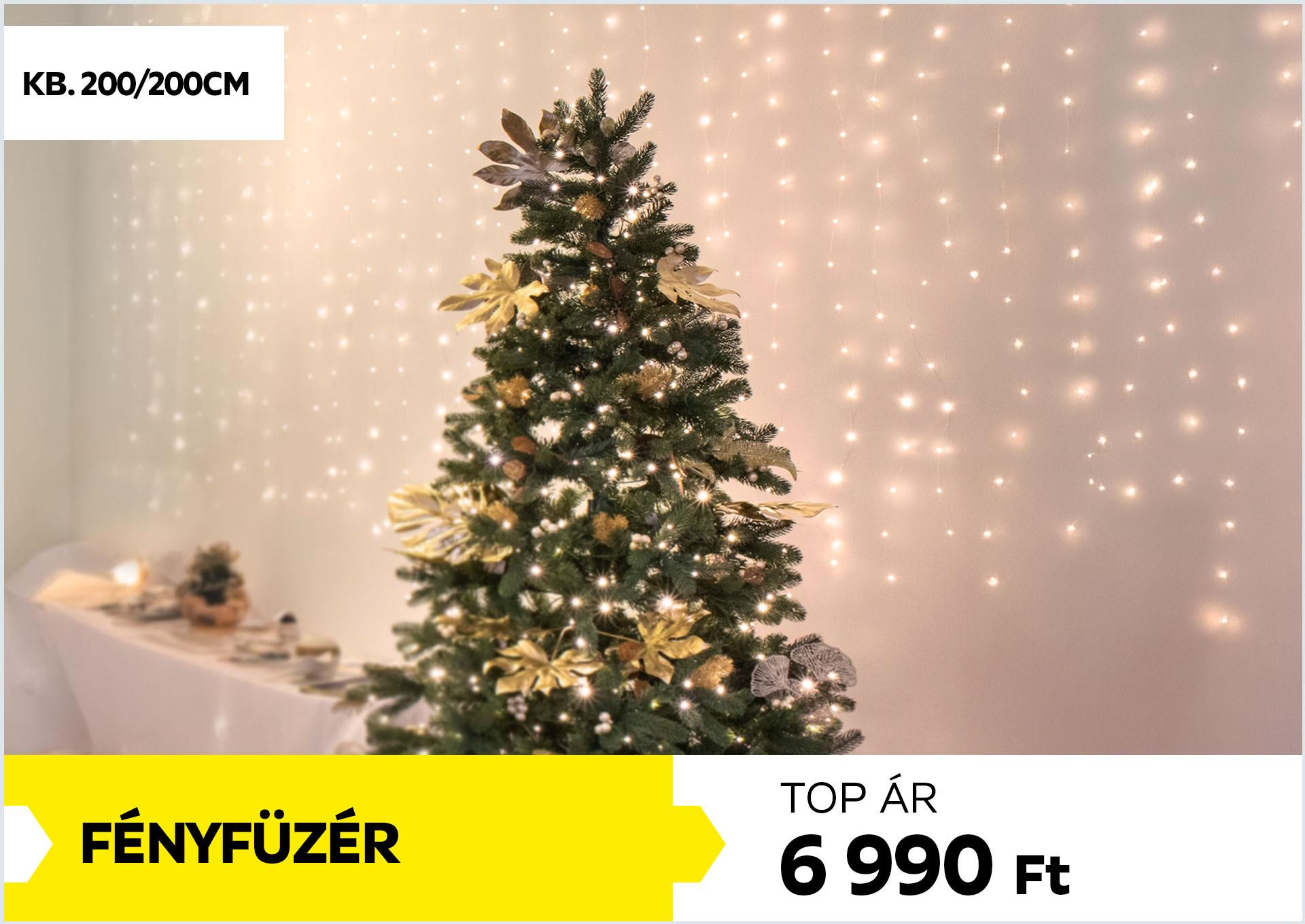 Fényfüzér kb. 200/200cm  6990Forint