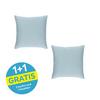 Zierkissen Lianna - Blau, MODERN, Textil (40/40cm) - Luca Bessoni