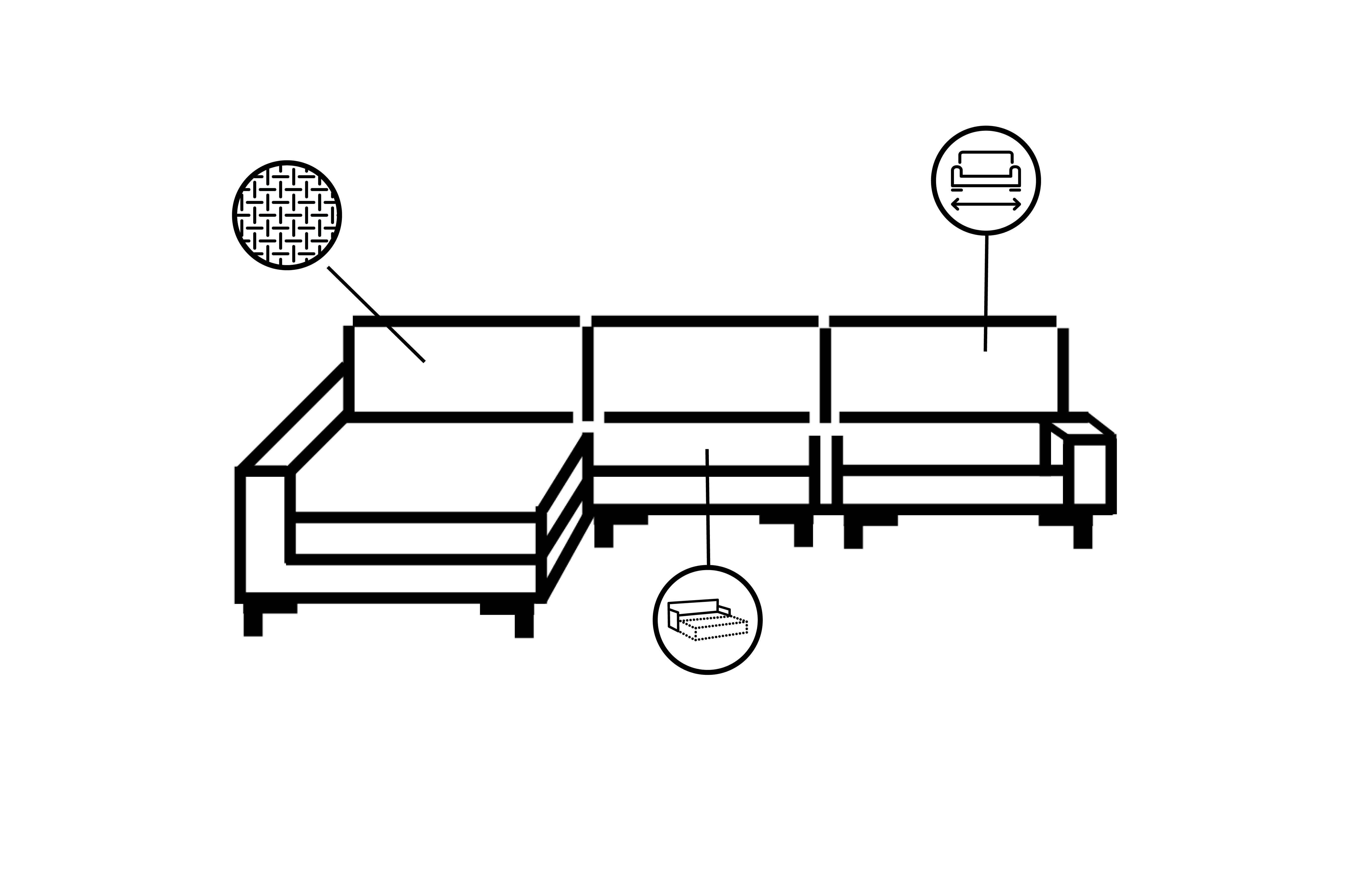 Sofa-Modell individuell anpassen