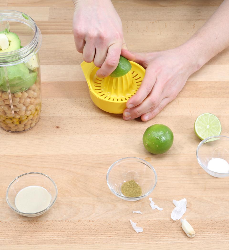 avokádový hummus recept
