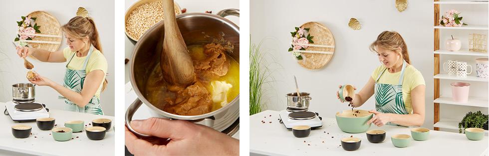 recept na nepecene musli tyčinky