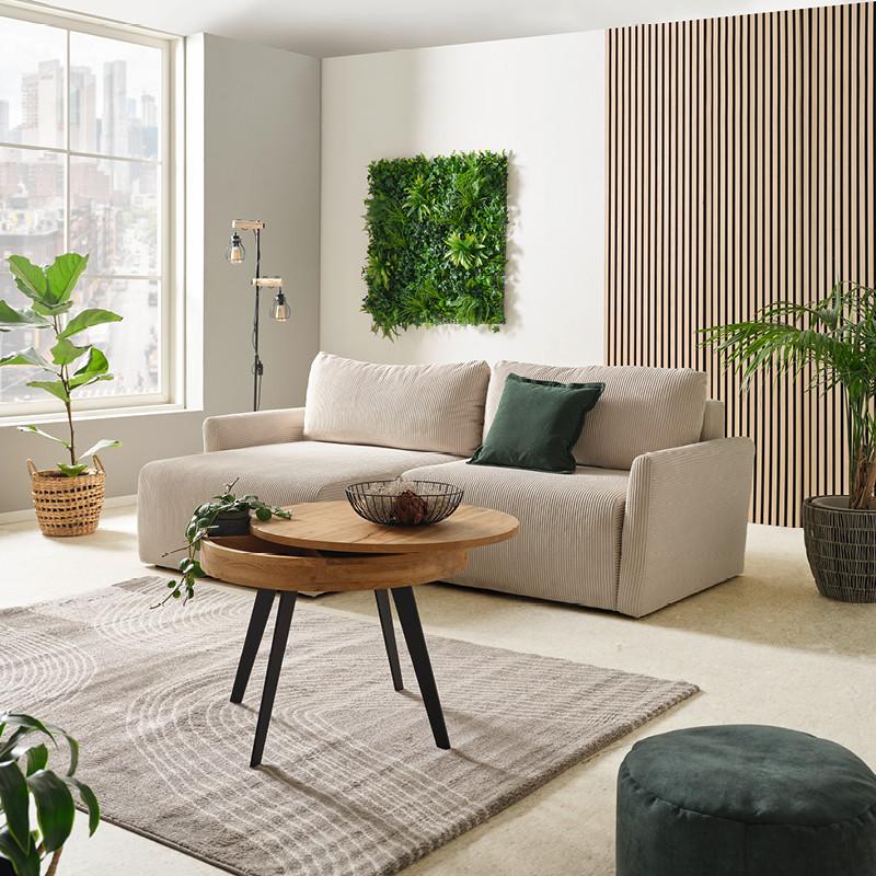 manšestrové sedačky