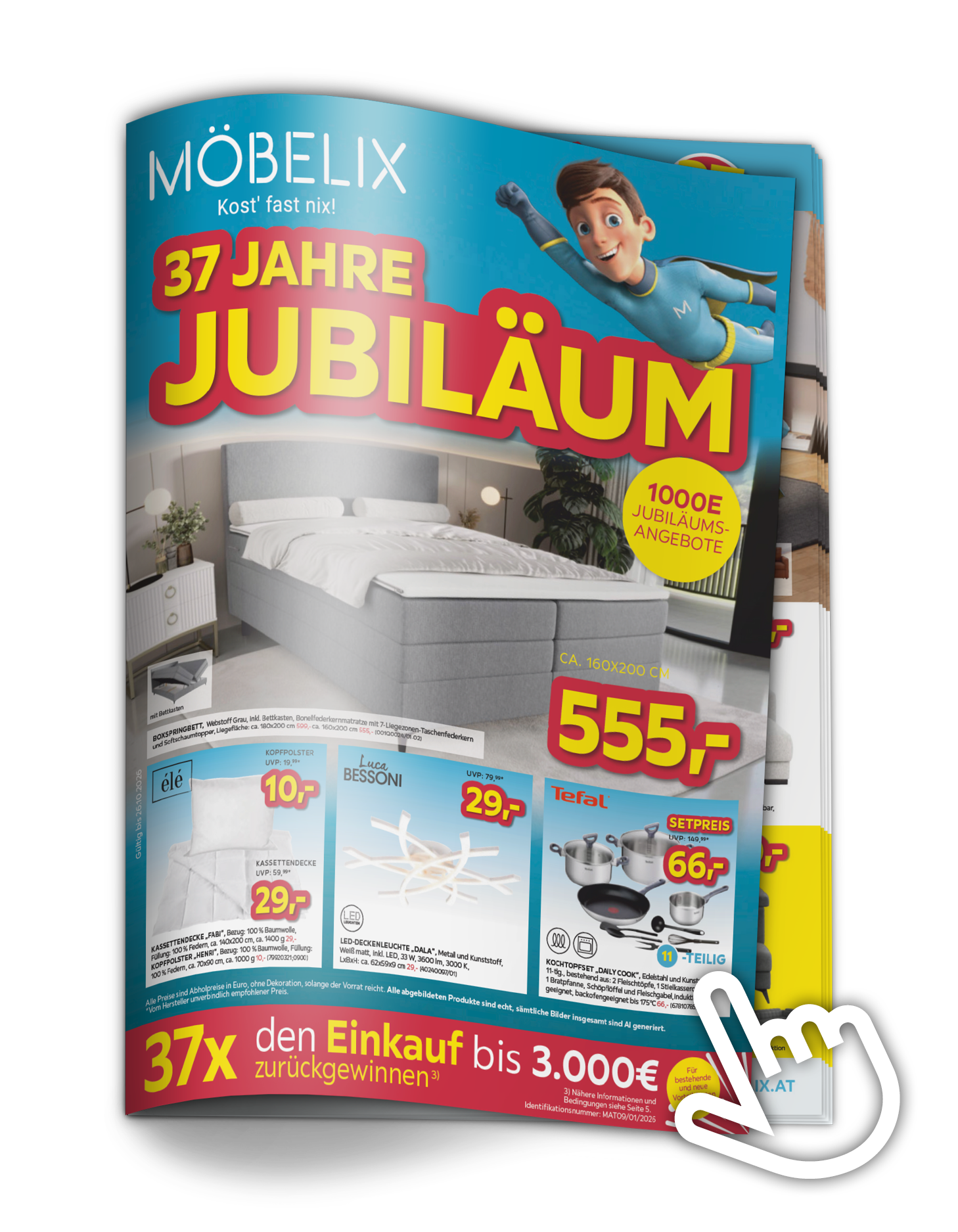 37 Jahre Jubilaeum Prospekt