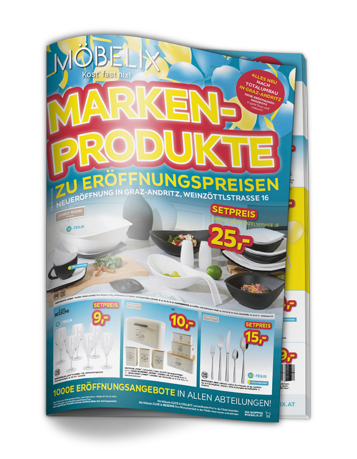 Markenprodukte Eroeffnungsprospekt