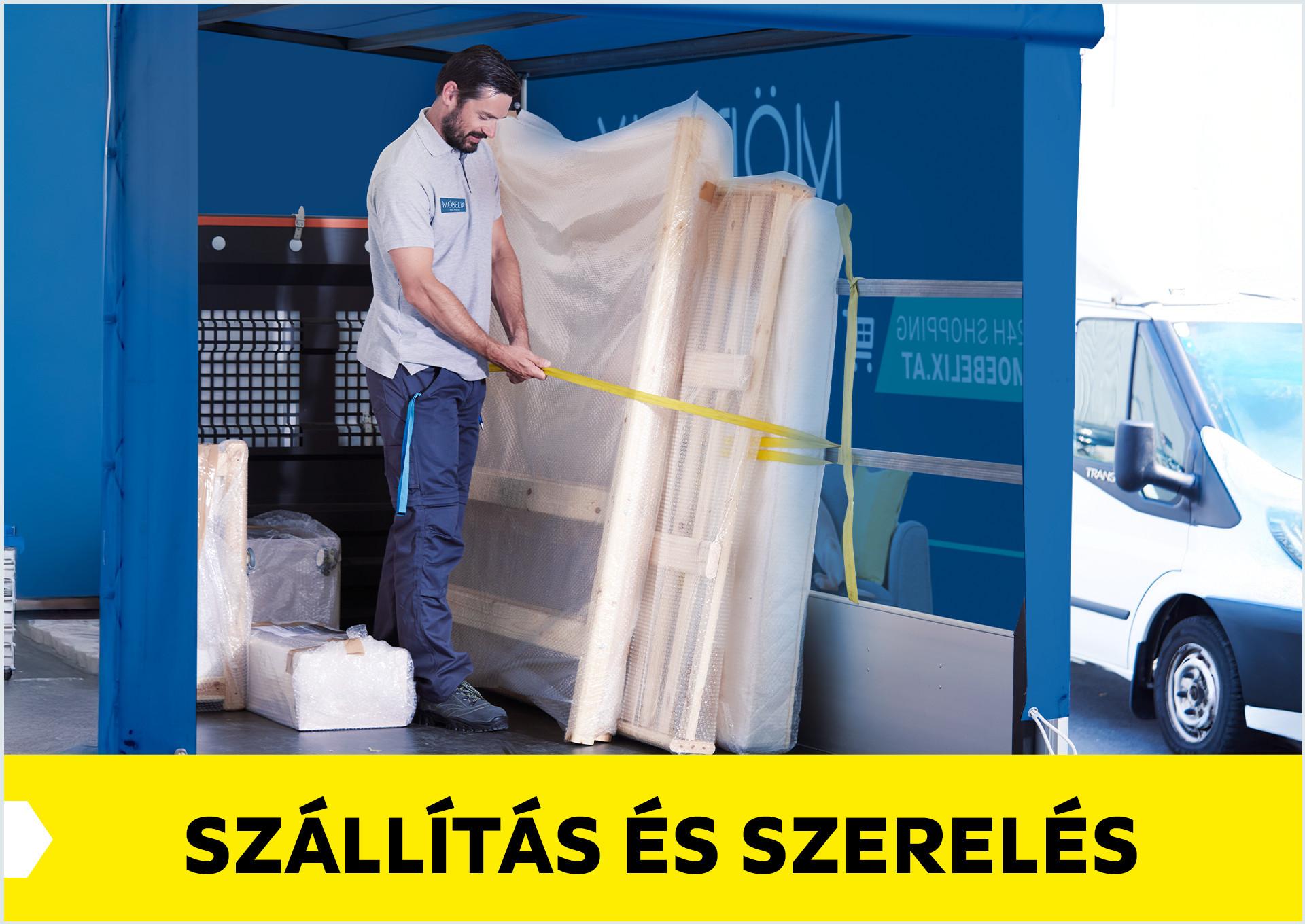 Möbelix szerelés és szállítás