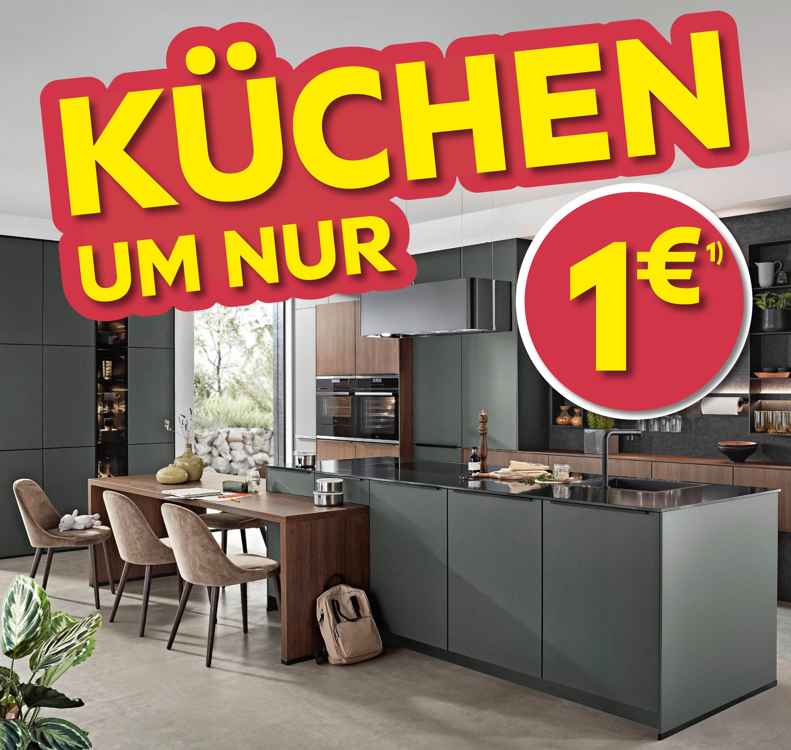 Küchen um nur 1€