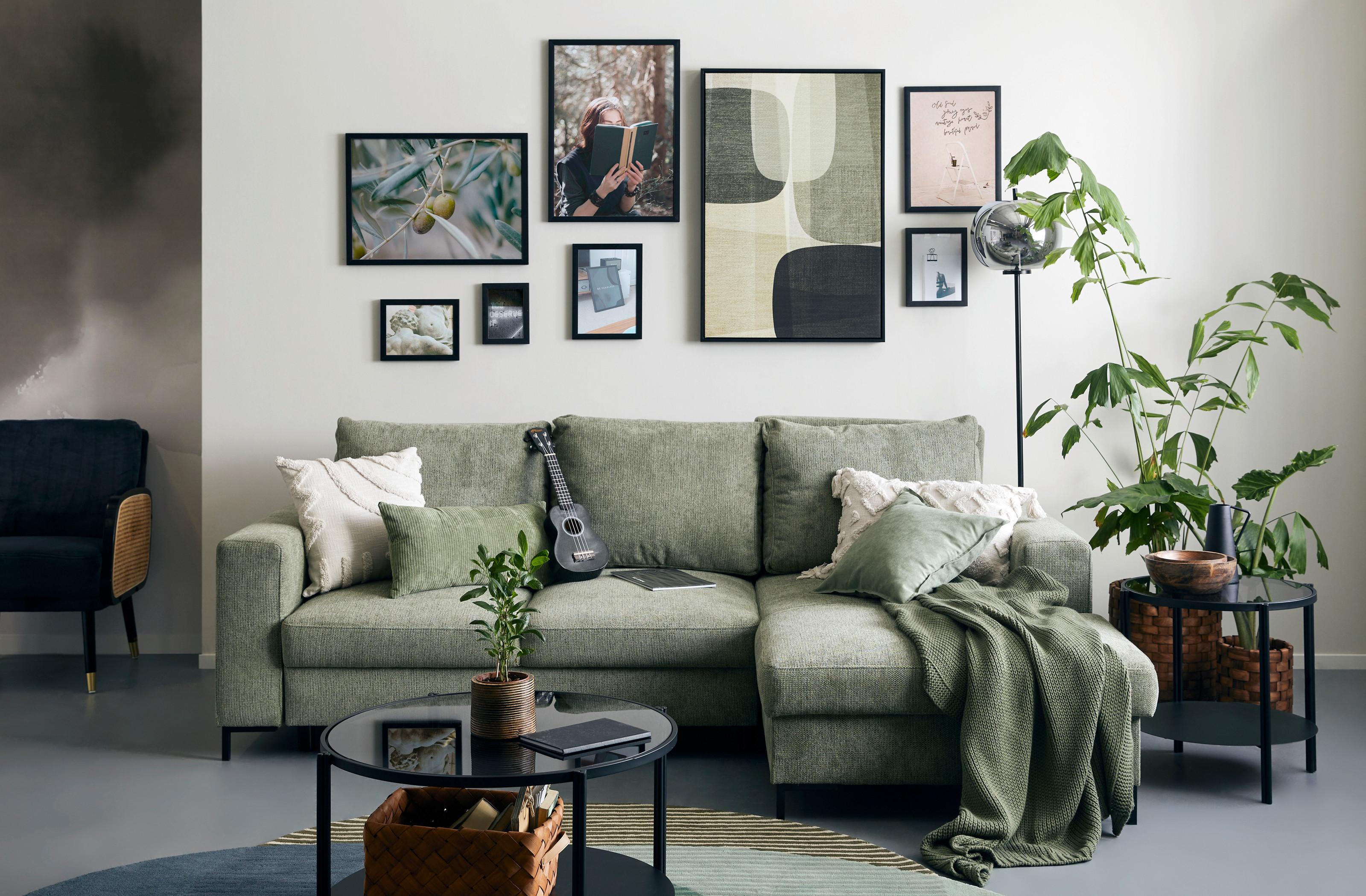 trendy zelená sedačka podle Oil Green