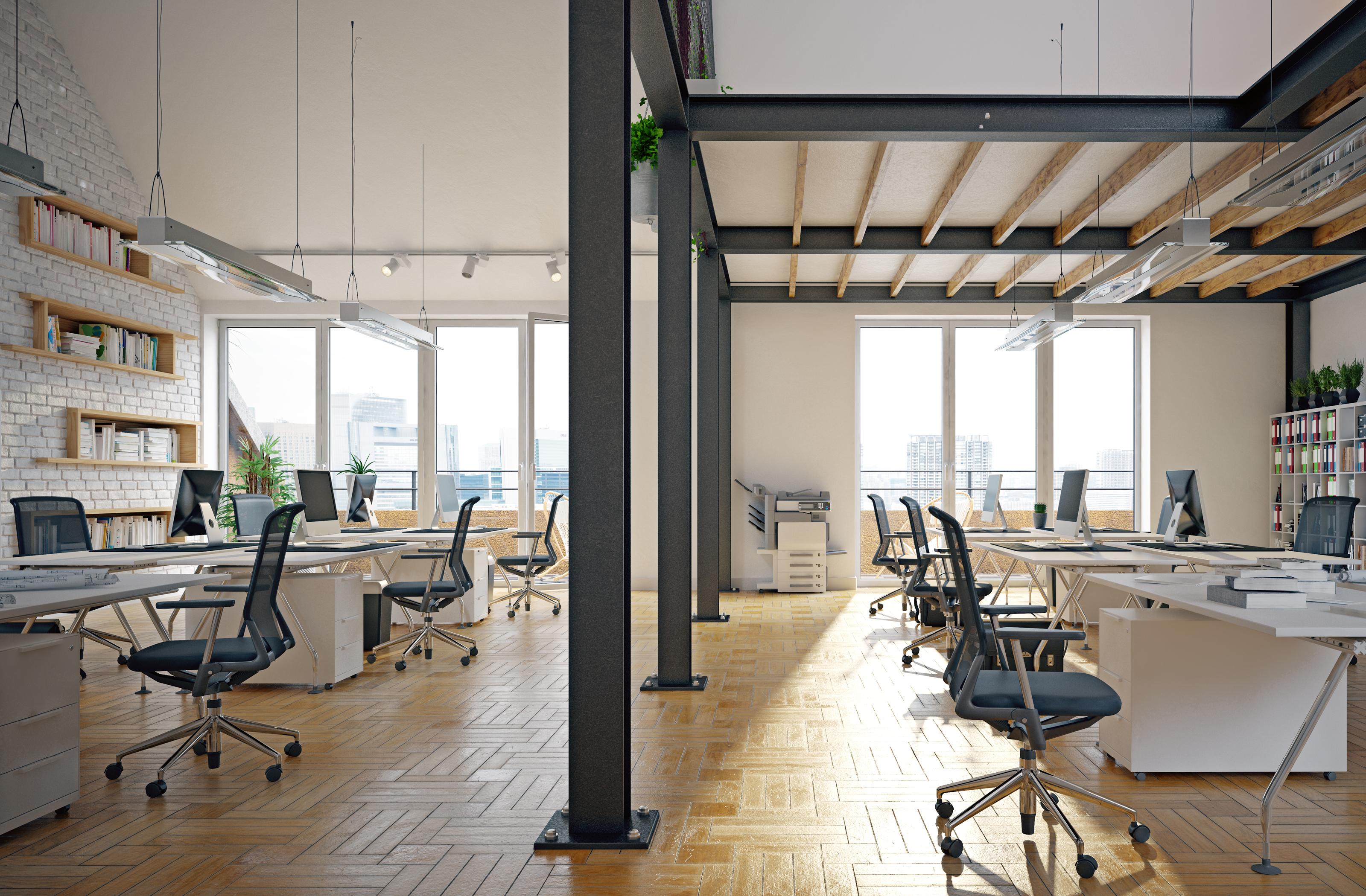 open space, riešenie moderných kancelárií