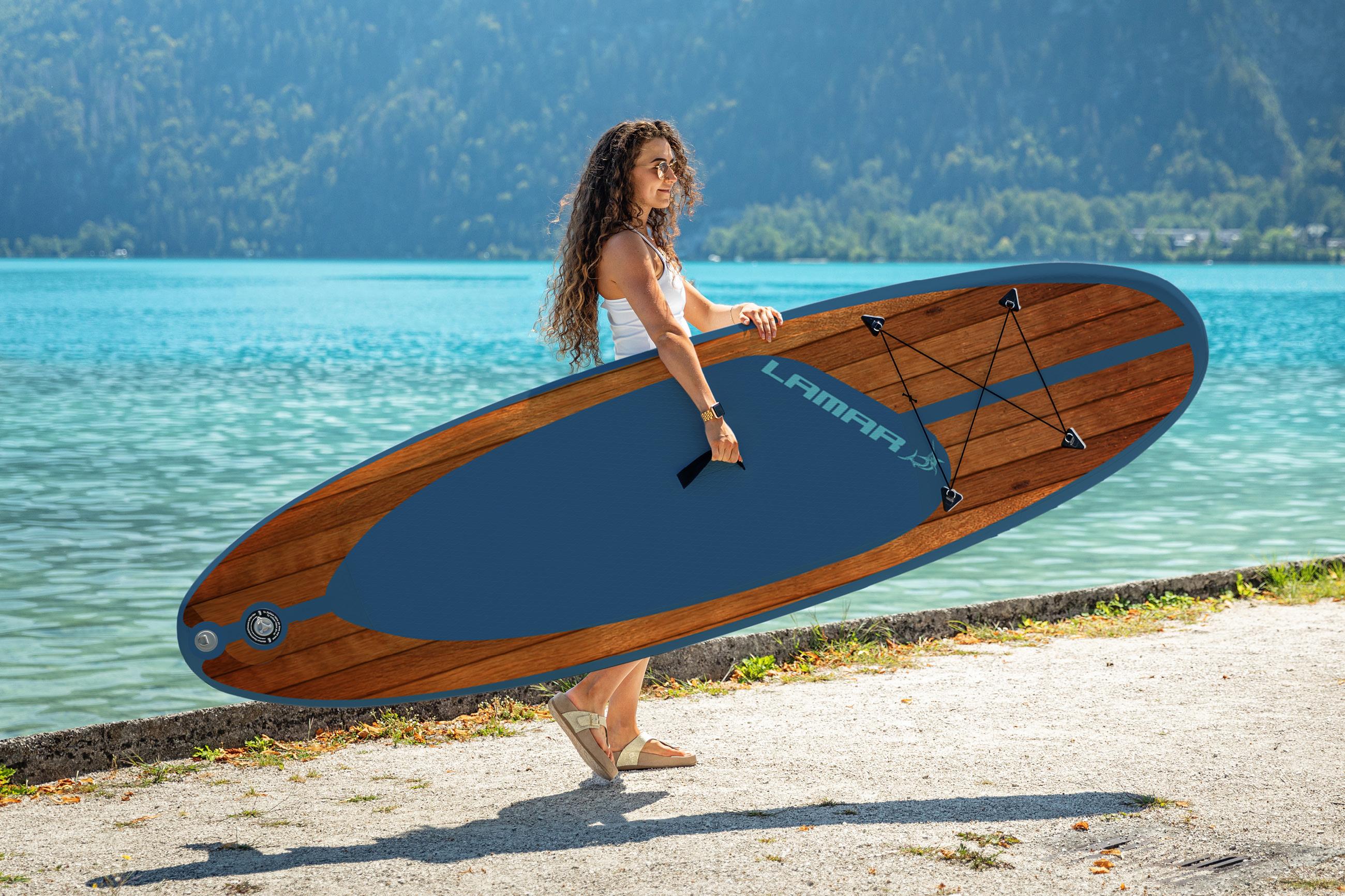 Aufblasbares SUP mit Pumpe