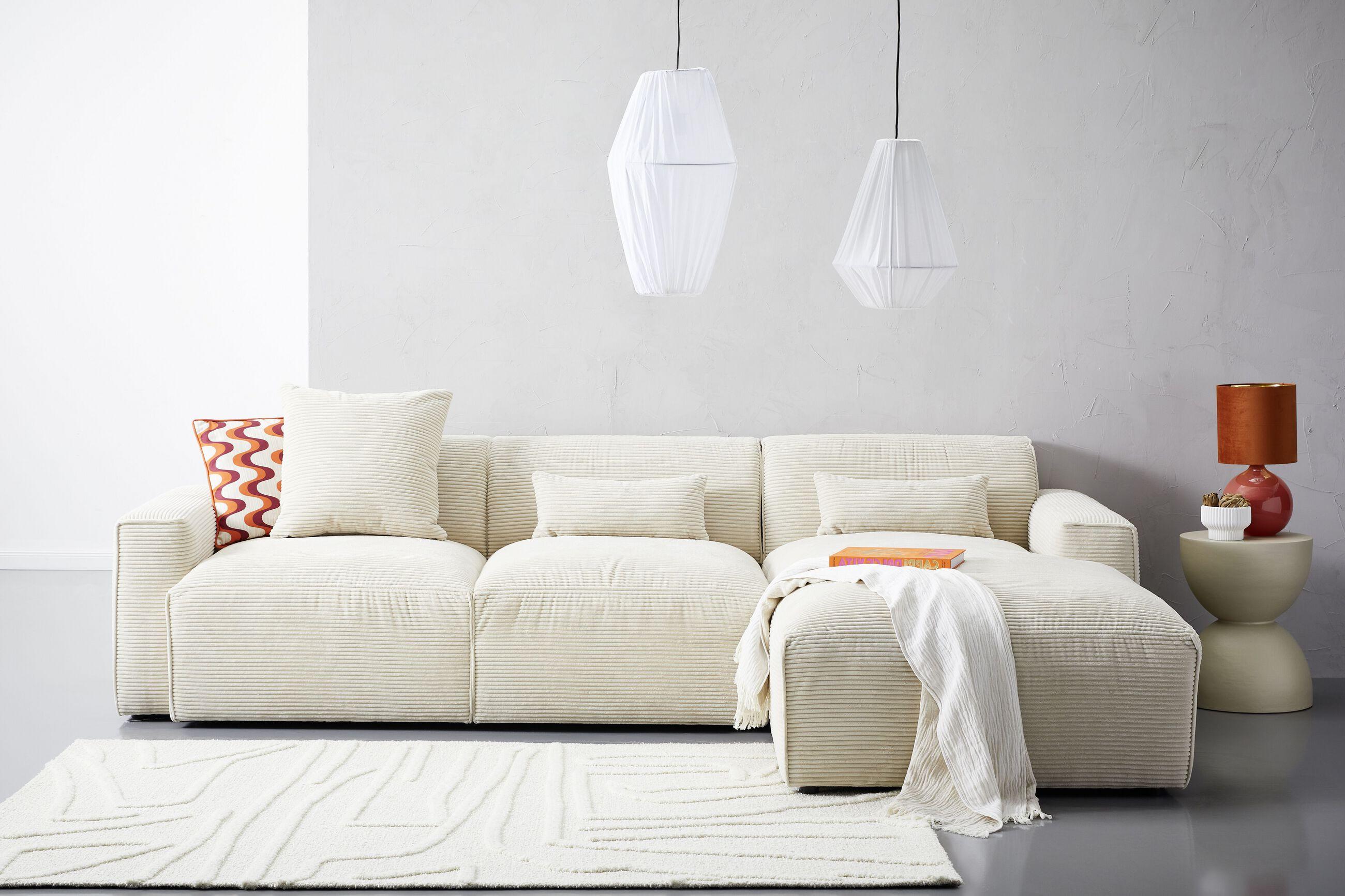 Ecksofa in cord