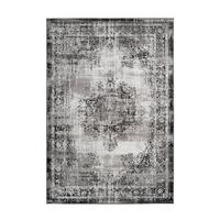 Orientalischer Webteppich Anthrazit 80x150 cm - Anthrazit, Design, Textil (80/150cm) - Kayoom