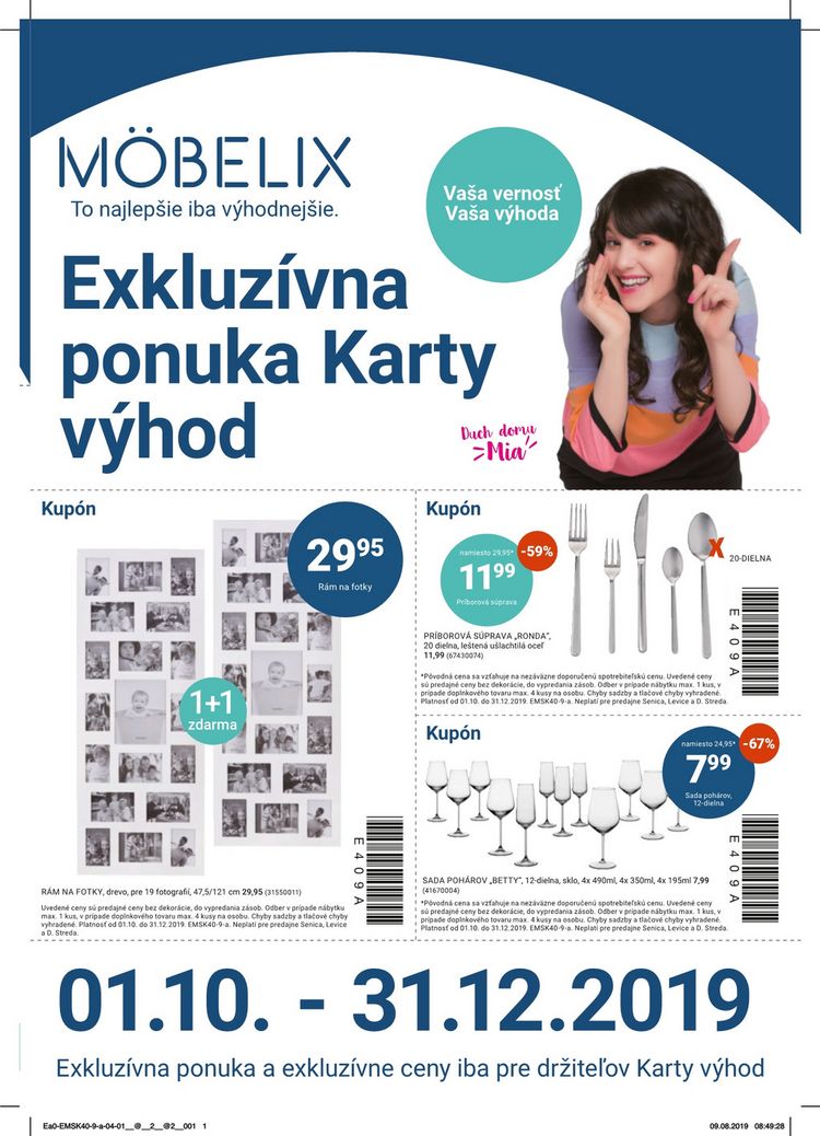 Exkluzívna ponuka Karty výhod