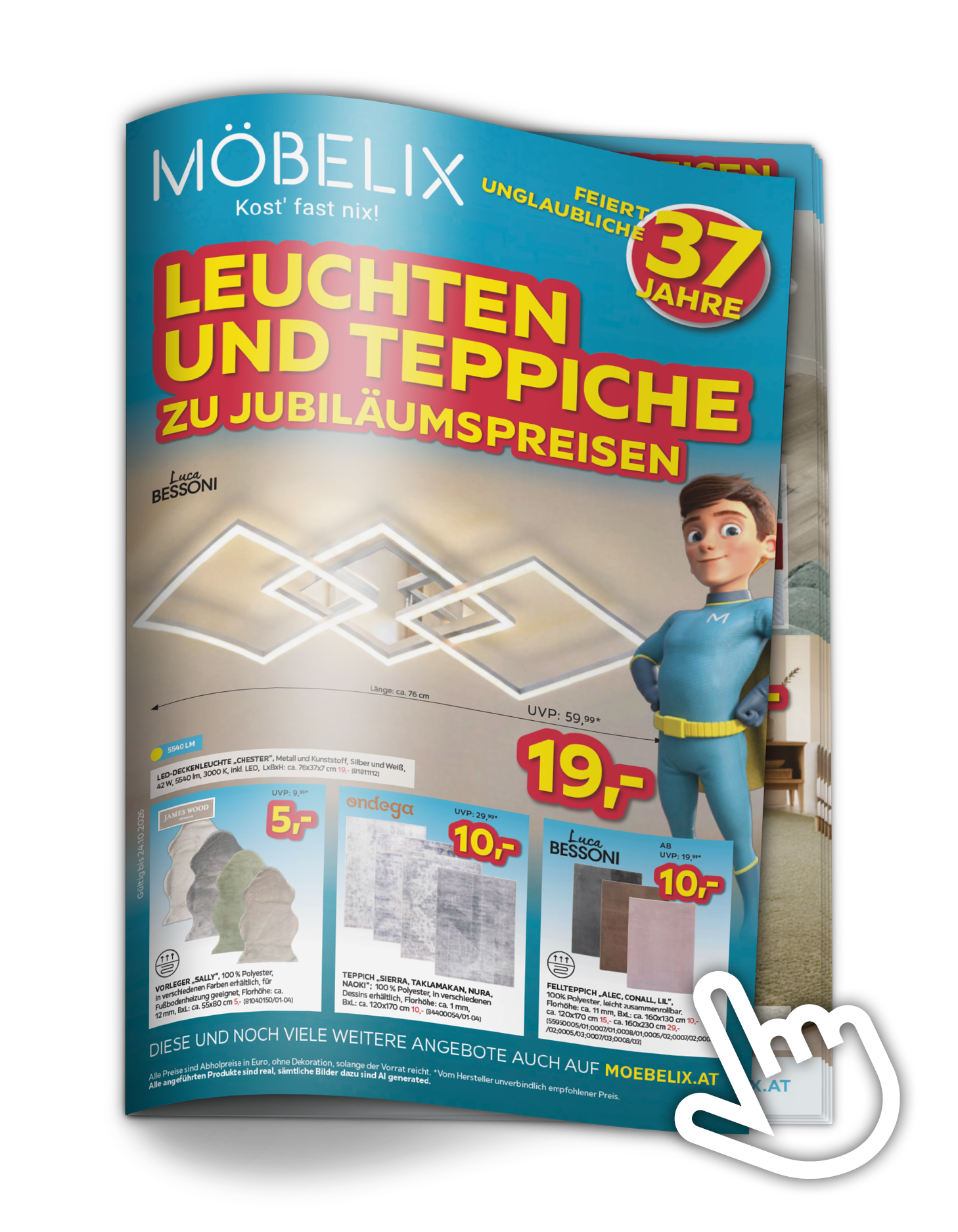 Leuchten und Teppiche Aktionswochen Prospekt