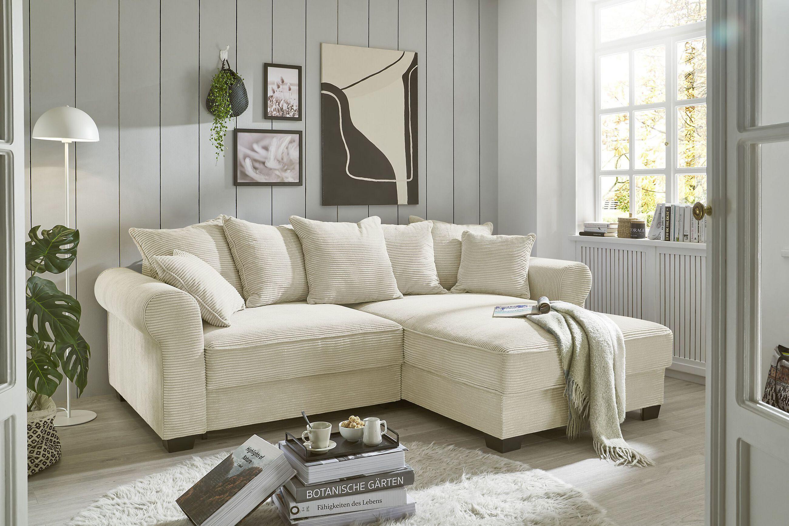 Ecksofa mit Schlaffunktion