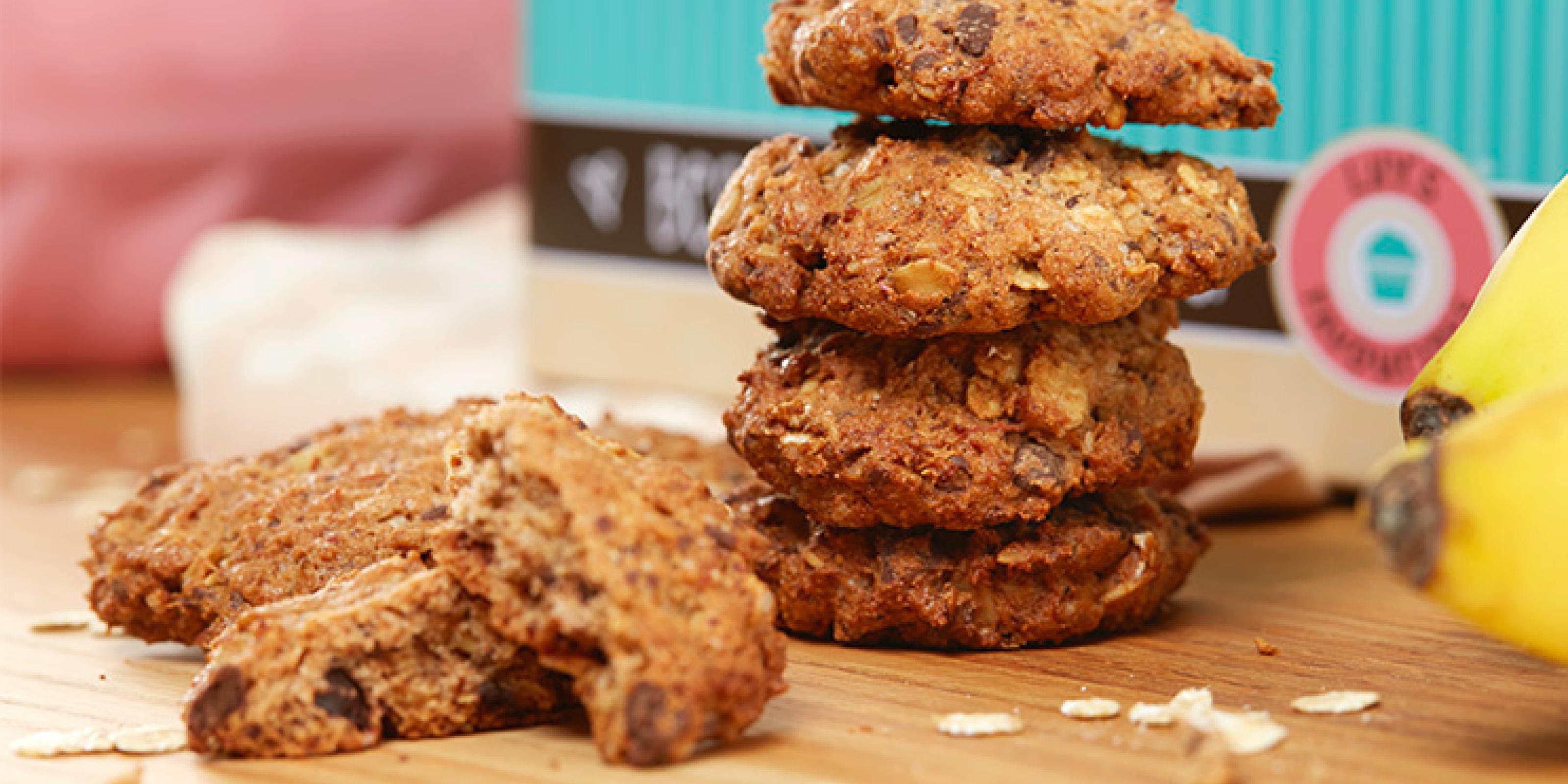 veganske bananove cookies