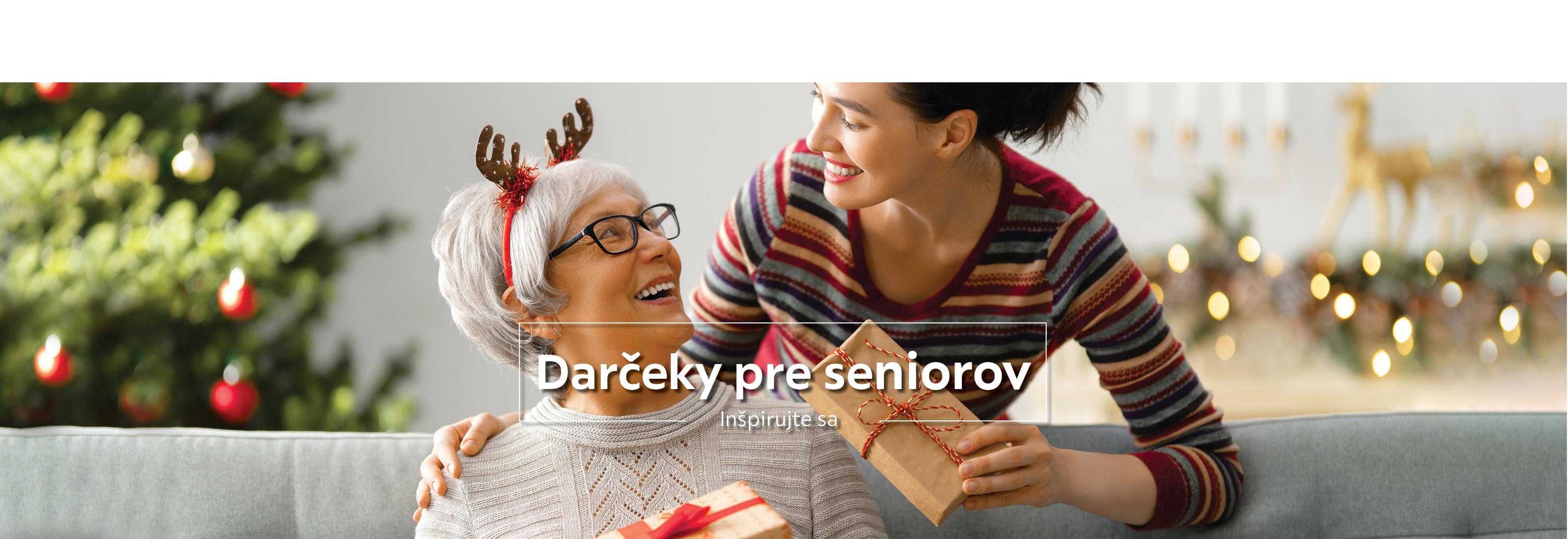 Vianočné darčeky pre seniorov