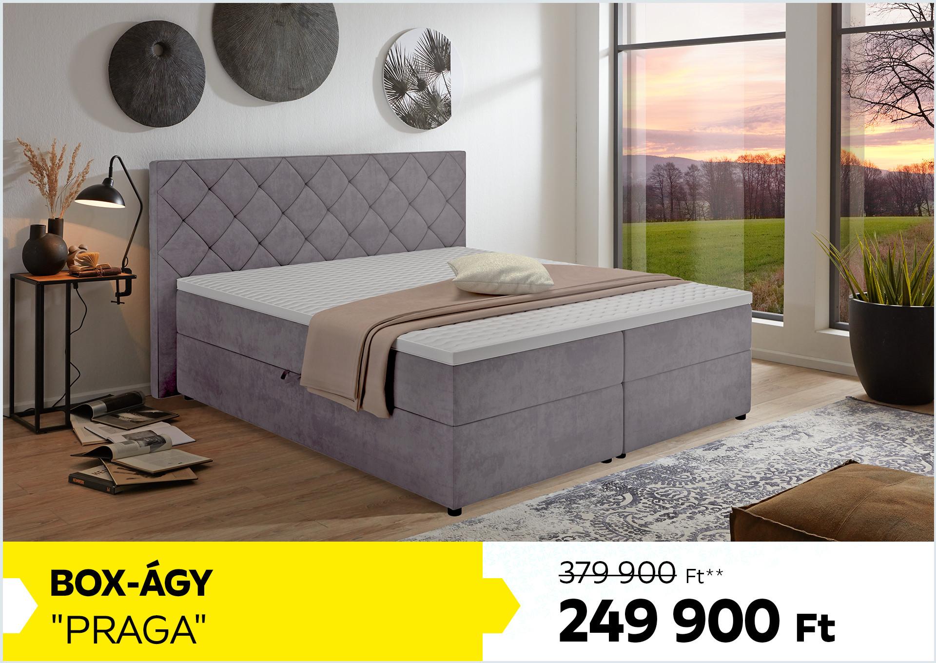 Box-ágy PRAGA 379900 Forint helyett 249900 Forint