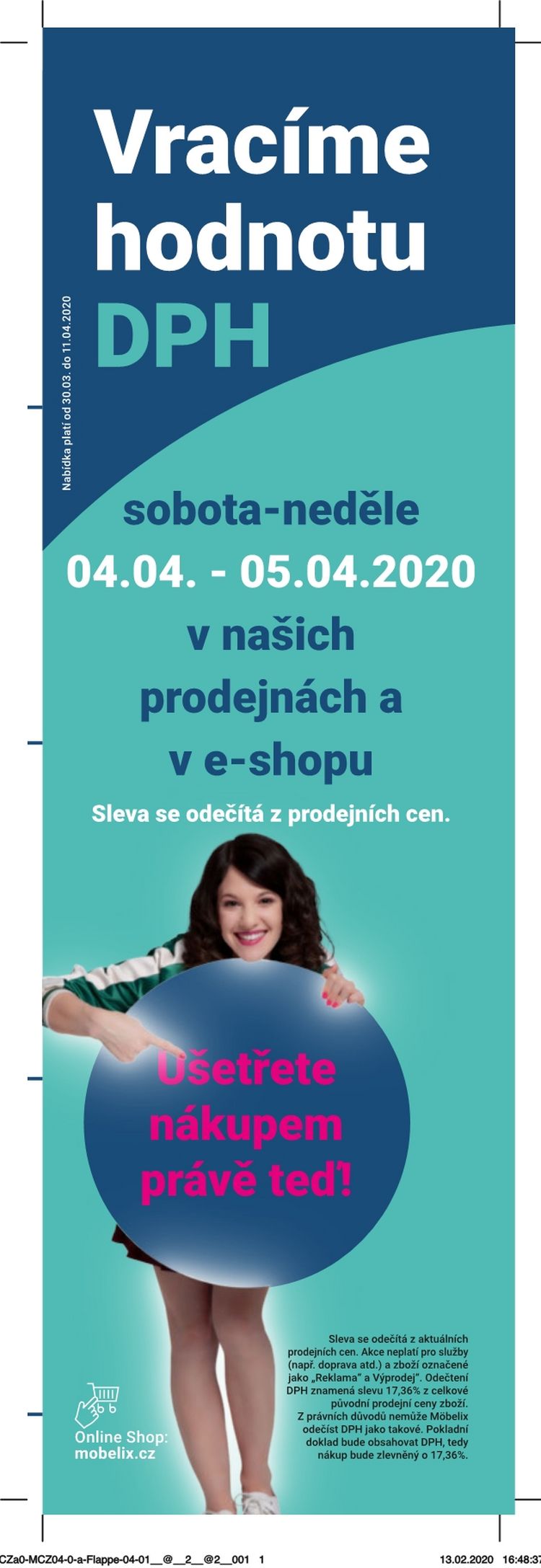 Vracíme hodnotu DPH
