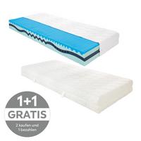 Komfortschaummatratze WELLNOVA 90x200cm fest - Weiß, Textil (90/200cm) - Primatex