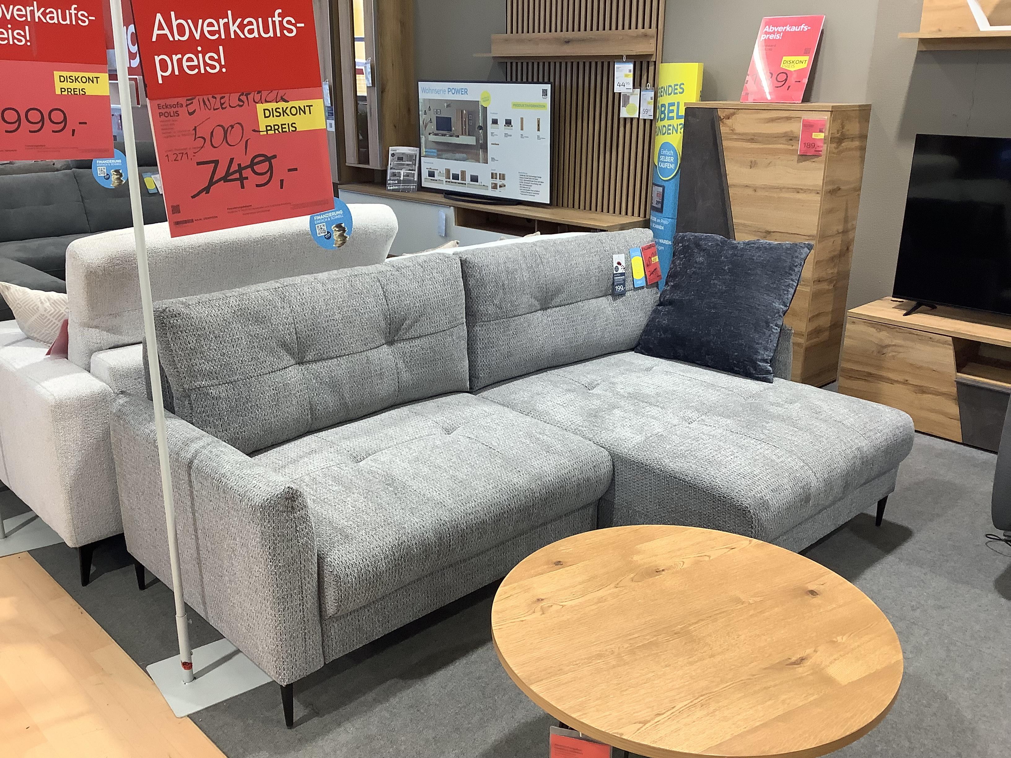 Ecksofa Polis Einzelstück