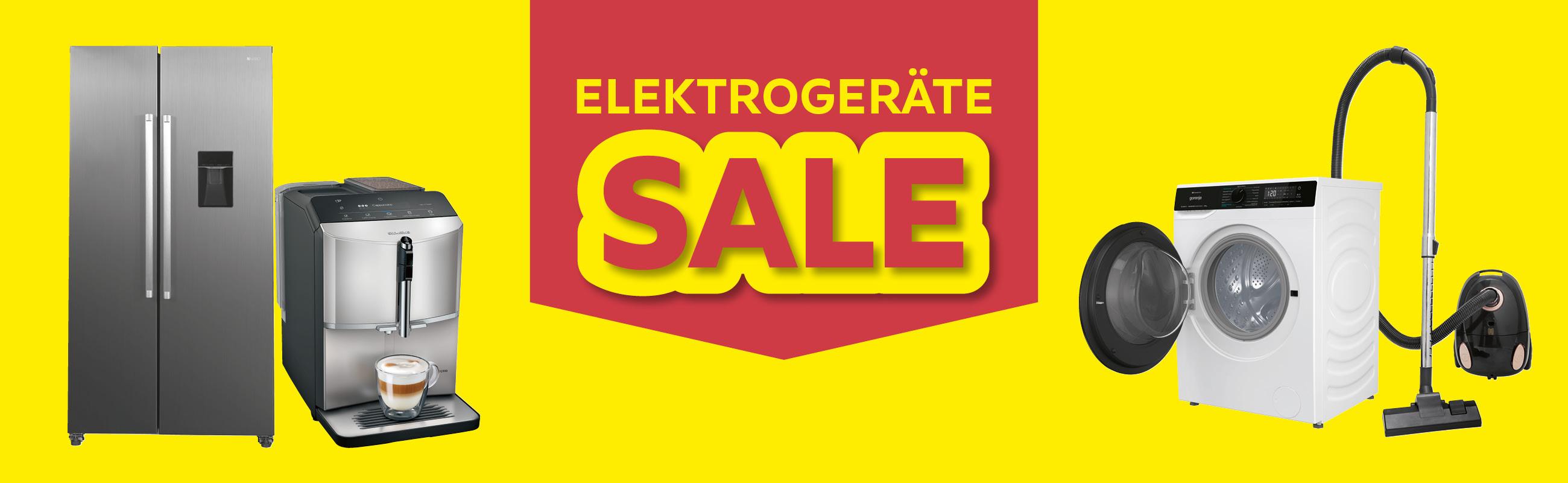 Elektrogeraete. Sale