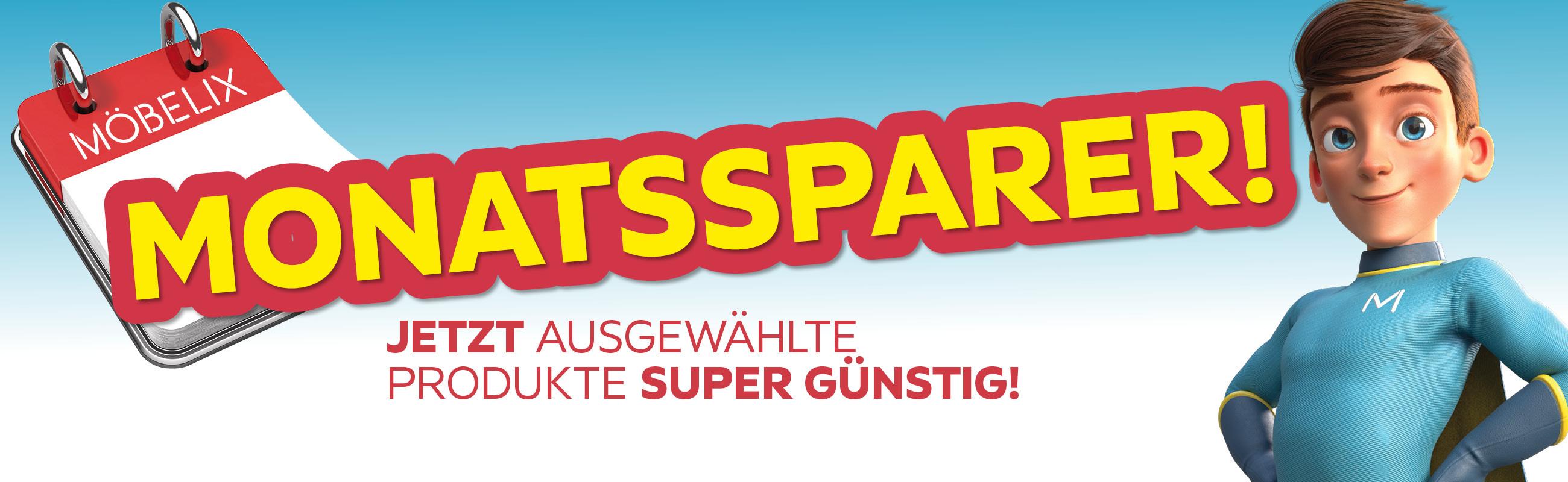 Monatssparer! Jetzt ausgewählte Produkte super günstig!