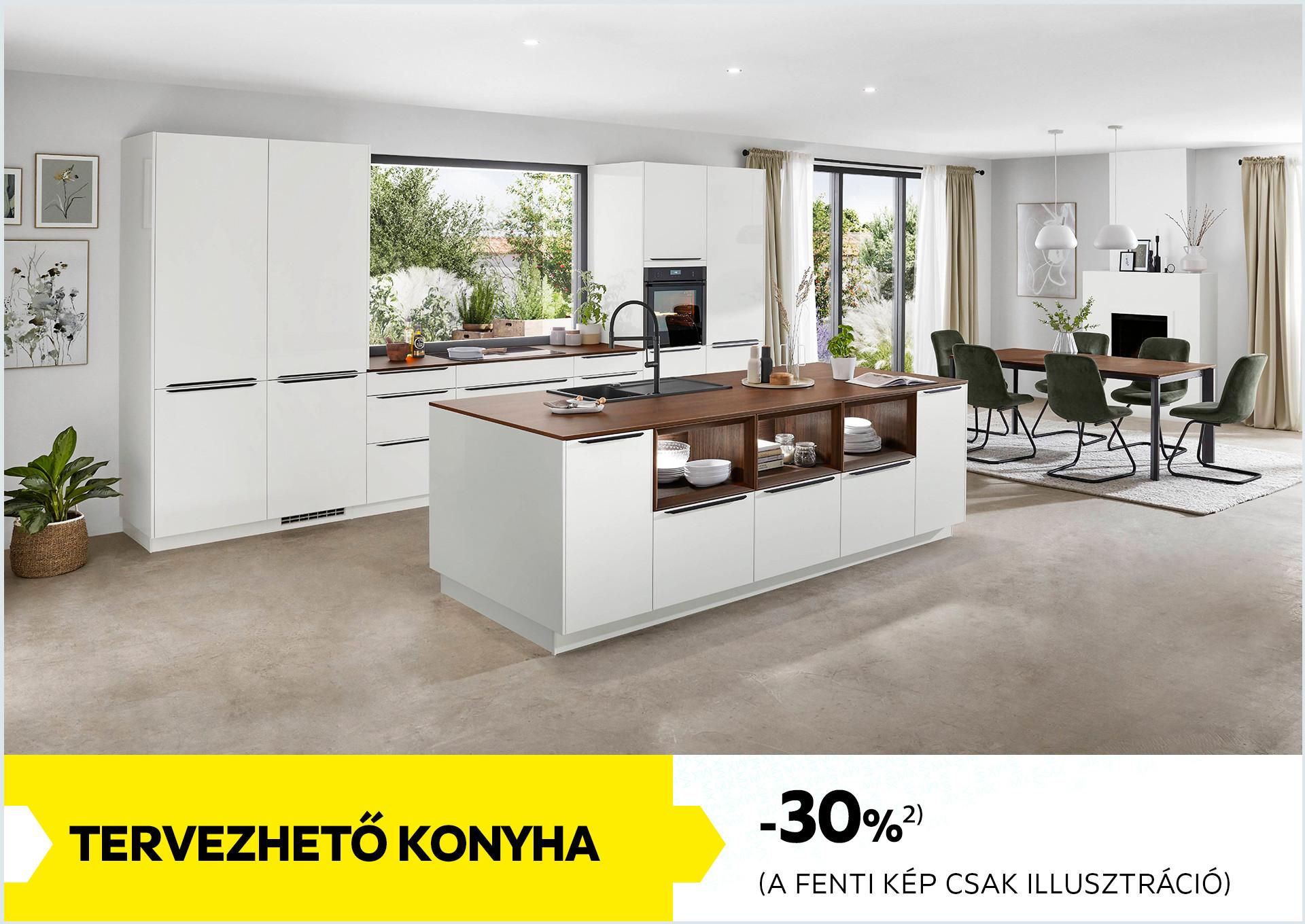 Tervezhető konyha -30% 2)