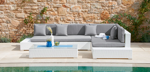 loungemobel outdoor wetterfest, loungemöbel online kaufen | möbelix, Design ideen