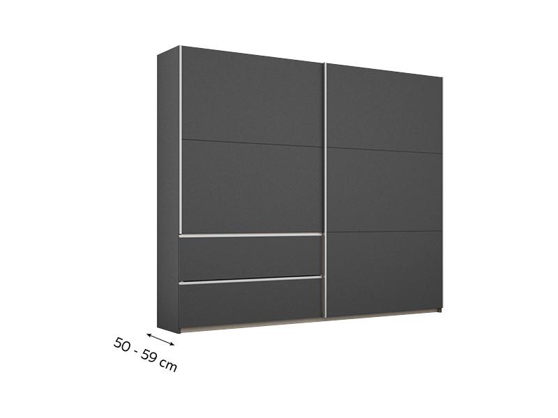 šatníkové skrine s hĺbkou 50 cm