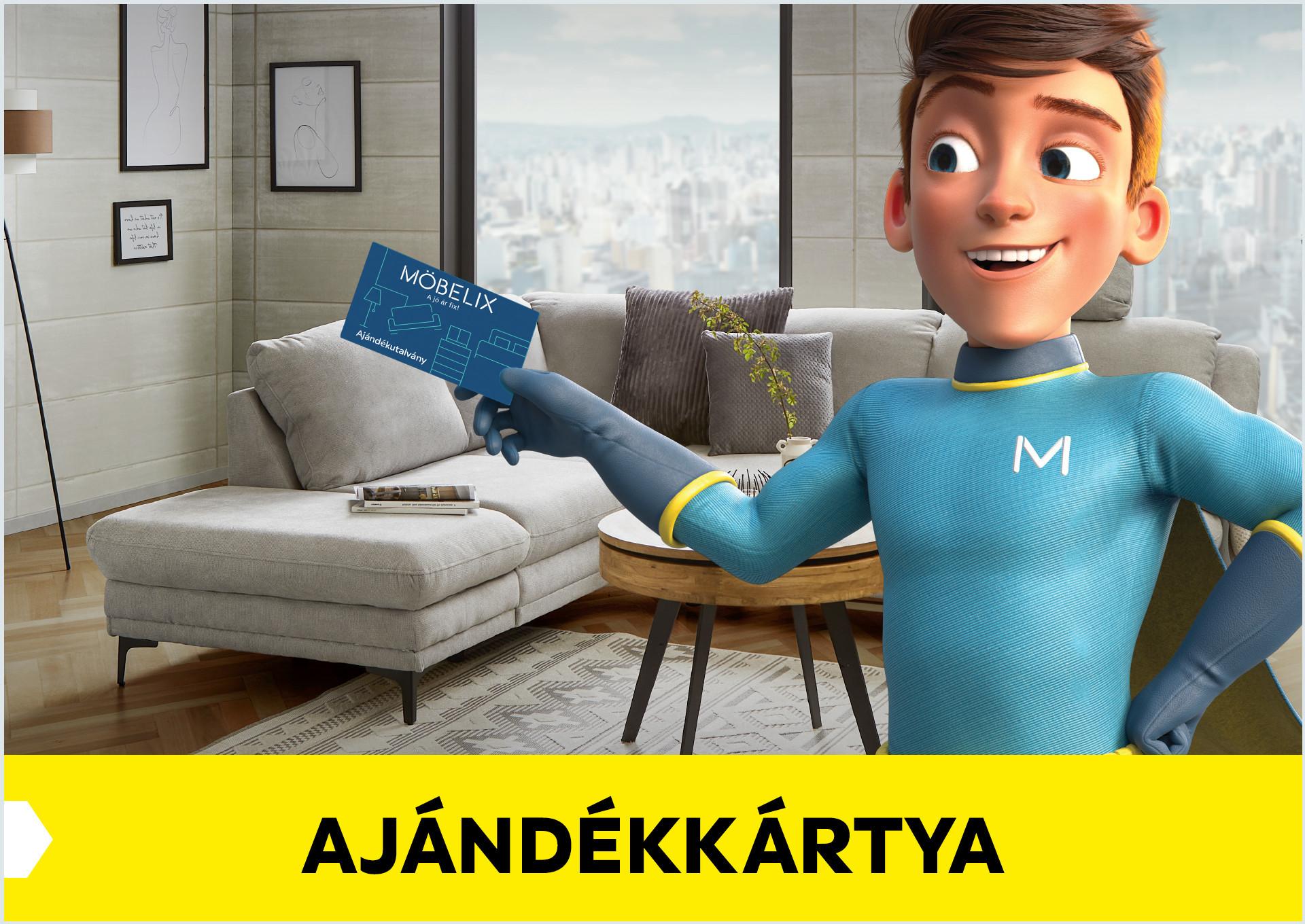 Möbelix ajándékkártya