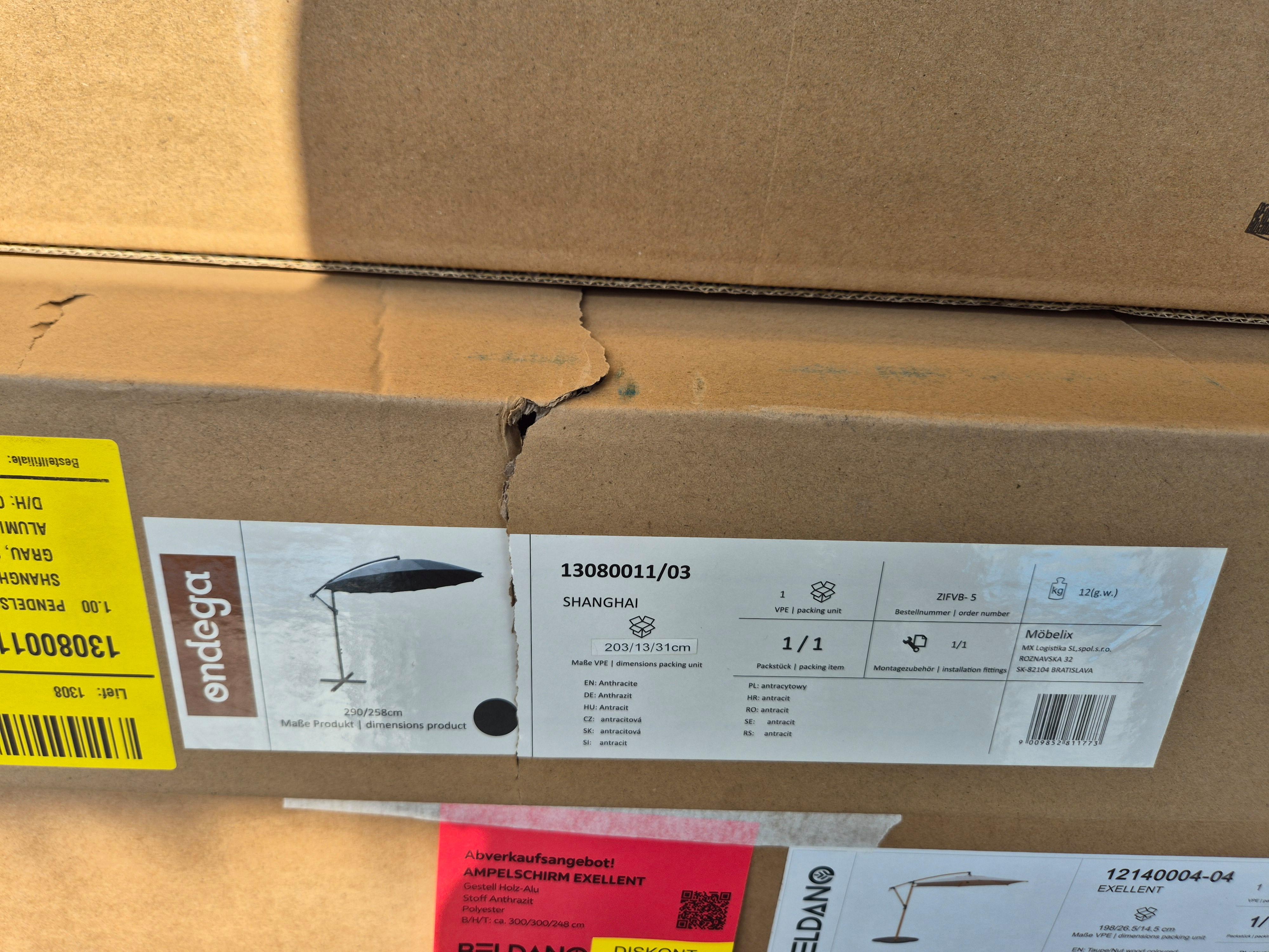 Pendelschirm Shanghai